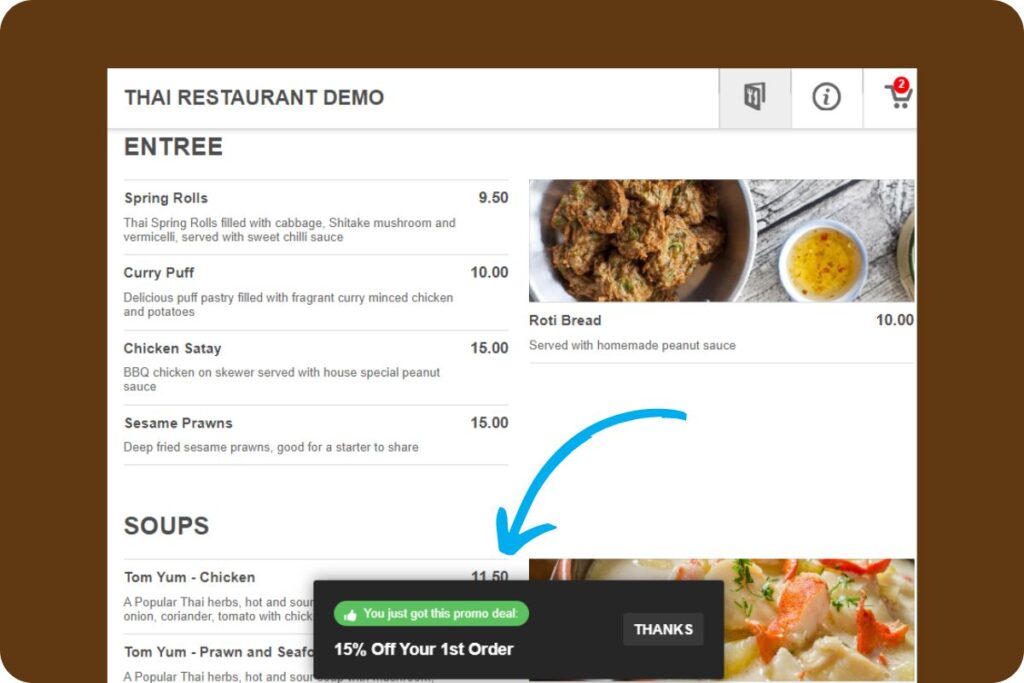 Increase Sales With Marketing Features- Thai Restaurant online ordering report (1)